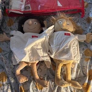 Sirius Plush Erwin and Rosi Patient Dolls
